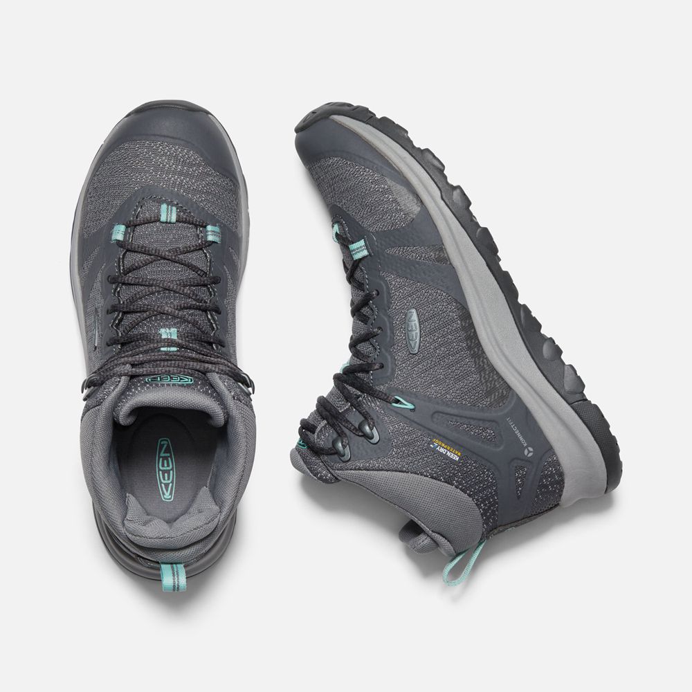 Keen Outdoor Bot Kadın Koyu Gri - Terradora Ii Waterproof - Türkiye EYHJ09125